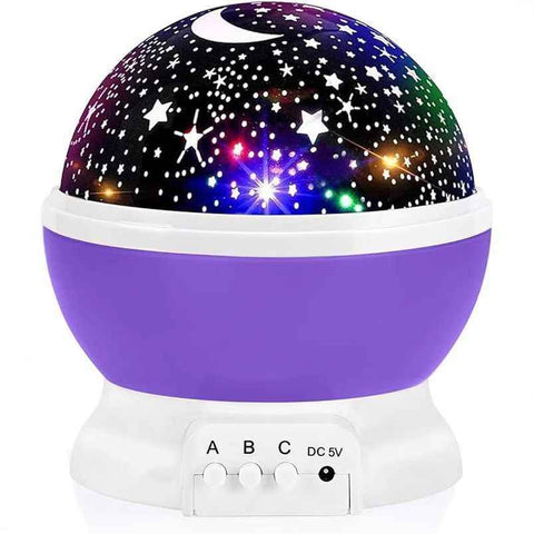 Darrahopens Home & Garden > Lighting > Night Lights & Ambient Lighting Starry Projection Lamp Purple