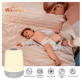 Darrahopens Home & Garden > Lighting > Night Lights & Ambient Lighting Touch Wake Up Night Light with Sunrise Simulation Alarm Clock, 3 Ways Dimmable Warm White Bedside Lamp for Kid Bedrooms RGB Ambient Table Nightstand Light,Sleep Aid Snooze Timer Mode