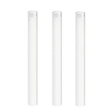 Darrahopens Home & Garden > Lighting > Night Lights & Ambient Lighting (White, 3-pack) Cabinet lighting with motion sensor, rechargeable LED wardrobe light, battery-powered wireless magnetic light