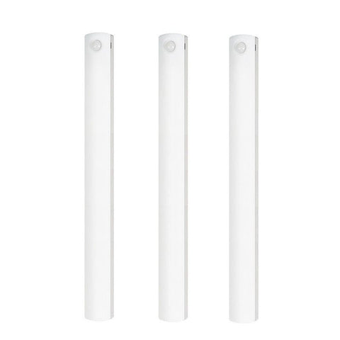 Darrahopens Home & Garden > Lighting > Night Lights & Ambient Lighting (White, 3-pack) Cabinet lighting with motion sensor, rechargeable LED wardrobe light, battery-powered wireless magnetic light