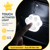 Darrahopens Home & Garden > Lighting > Night Lights & Ambient Lighting Yellow Touch Activated Heart Keychain Light - Cute Portable LED Night Light Rechargeable Bag Charm Lamp Romantic Gift for Girls Bedroom Decoration Travel Use In Australia - Darrahopens