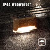 Darrahopens Home & Garden > Lighting > Outdoor Lights 12 Pack Solar Lights Waterproof Solar Powered Lights For Deck, Stairs, Fence, Yard, Patio And Driveway (Warm White)
