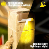 Darrahopens Home & Garden > Lighting > Outdoor Lights 12 Pack Solar Lights Waterproof Solar Powered Lights For Deck, Stairs, Fence, Yard, Patio And Driveway (Warm White)