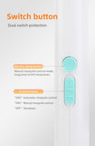 Darrahopens Home & Garden > Lighting > Outdoor Lights 2-in-1 Foldable Electric Mosquito Swatter & UV Light Killer Lamp with 180° Rotating Head and Base - Wall-Mounted & Self-Standing Non-Toxic Pest Control