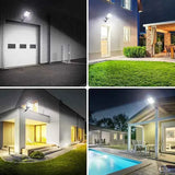 Darrahopens Home & Garden > Lighting > Outdoor Lights 2-Pack 80000LM Black Solar Street Light with 504 LEDs and Remote Control In Australia - Darrahopens