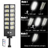 Darrahopens Home & Garden > Lighting > Outdoor Lights 2-Pack 80000LM Black Solar Street Light with 504 LEDs and Remote Control In Australia - Darrahopens