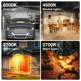 Darrahopens Home & Garden > Lighting > Outdoor Lights 3000LM Black Solar Sensor LED Lights with Dual Head for Outdoor Use In Australia - Darrahopens