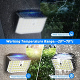Darrahopens Home & Garden > Lighting > Outdoor Lights 6 Pack Black Solar Motion Sensor Lights Outdoor Security Lamp 2000LM IP65 In Australia - Darrahopens