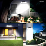 Darrahopens Home & Garden > Lighting > Outdoor Lights 74 LED Solar Motion Sensor Light, 3 Brightness Modes Outdoor Wall Light, Suitable for Front Door, Yard, Garage, Patio