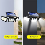 Darrahopens Home & Garden > Lighting > Outdoor Lights 74 LED Solar Motion Sensor Light, 3 Brightness Modes Outdoor Wall Light, Suitable for Front Door, Yard, Garage, Patio