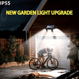 Darrahopens Home & Garden > Lighting > Outdoor Lights 74 LED solar sensor lights with motion sensor, 3 brightness modes, outdoor wall lights, suitable for front door, courtyard, garage, terrace
