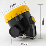 Darrahopens Home & Garden > Lighting > Outdoor Lights LED Miner Headlight 3000 LUX High Bright Waterproof Hard Hat Lamp Rechargeable