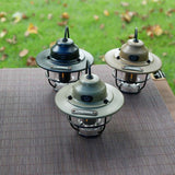 Darrahopens Home & Garden > Lighting > Outdoor Lights Retro LED Camping Lantern with Multiple Light Modes - USB Rechargeable, Hanging Design(black)
