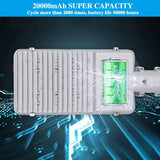 Darrahopens Home & Garden > Lighting > Outdoor Lights Solar LED Street Light Black Waterproof Outdoor Flood Lamp with Remote Control In Australia - Darrahopens