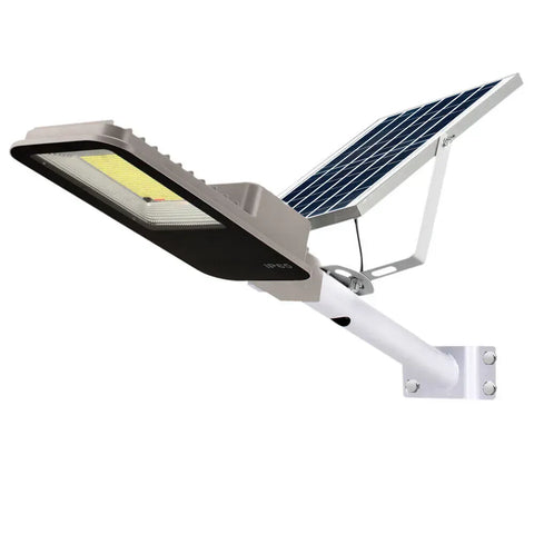 Darrahopens Home & Garden > Lighting > Outdoor Lights Solar LED Street Light Black Waterproof Outdoor Flood Lamp with Remote Control In Australia - Darrahopens