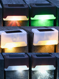 Darrahopens Home & Garden > Lighting > Outdoor Lights Solar Lights 16-Pack Waterproof LED Outdoor Compatible with Stairs Fence Garden Patio Walkway