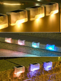 Darrahopens Home & Garden > Lighting > Outdoor Lights Solar Lights 16-Pack Waterproof LED Outdoor Compatible with Stairs Fence Garden Patio Walkway