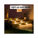Darrahopens Home & Garden > Lighting > Outdoor Lights Solar Lights 16-Pack Waterproof LED Outdoor Compatible with Stairs Fence Garden Patio Walkway