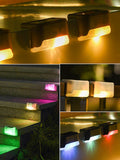 Darrahopens Home & Garden > Lighting > Outdoor Lights Solar Lights 16-Pack Waterproof LED Outdoor Compatible with Stairs Fence Garden Patio Walkway