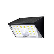 Darrahopens Home & Garden > Lighting > Outdoor Lights Solar Powered LED Wall Light with Motion Sensor, IP65 Waterproof Outdoor Lighting for Garden Fence, Courtyard, Stairs, and Pathway Decoration, Dual Color Temperature Options (6500K Cool White / 3000K Warm White), Auto On at Night, Energy-Saving and Weathe