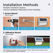 Darrahopens Home & Garden > Lighting > Outdoor Lights Solar Powered Step Lights for Outdoor Stairs, Stainless Steel & ABS Waterproof LED Step Light with Auto On/Off, Warm White or Cool White Options for Garden, Patio, Walkway, and Fence Night Illumination (12PCS, 6000K Cool White) In Australia - Darrahopens