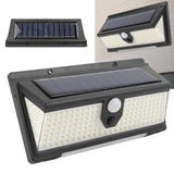 Darrahopens Home & Garden > Lighting > Outdoor Lights Solar Sensor Wall Light 3 Lighting Modes Human Body Induction Waterproof Solar Motion Lamp Wall Mount Solar Lights for Outdoor In Australia - Darrahopens