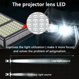 Darrahopens Home & Garden > Lighting > Outdoor Lights Solar Street LED Light with Radar Sensor, Black, 480W, Remote Control, Outdoor Flood Wall Lamp In Australia - Darrahopens