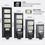Darrahopens Home & Garden > Lighting > Outdoor Lights Solar Street LED Light with Radar Sensor, Black, 480W, Remote Control, Outdoor Flood Wall Lamp In Australia - Darrahopens