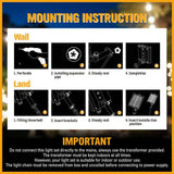 Darrahopens Home & Garden > Lighting Solar Power 15 LED 18.2M Festoon String Lights Wedding Party WaterProof