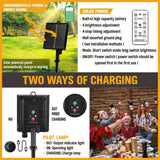 Darrahopens Home & Garden > Lighting Solar Power 15 LED 18.2M Festoon String Lights Wedding Party WaterProof