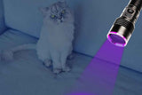 Darrahopens Home & Garden > Lighting > Table Lamps 365nm Black Light UV Flashlight With LCD Display Rechargeable Torch Lamp