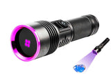 Darrahopens Home & Garden > Lighting > Table Lamps 365nm Black Light UV Flashlight With LCD Display Rechargeable Torch Lamp