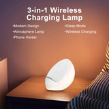 Darrahopens Home & Garden > Lighting > Table Lamps AIPOWER Bedside Lamp with Wireless Charger and Phone Holder Touch