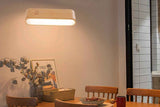 Darrahopens Home & Garden > Lighting > Table Lamps Battery Operated Wall Sconce Wooden Night Light Rotatable Cordless Wall Lamp