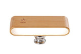 Darrahopens Home & Garden > Lighting > Table Lamps Battery Operated Wall Sconce Wooden Night Light Rotatable Cordless Wall Lamp