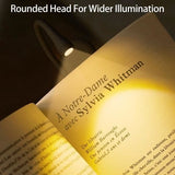 Darrahopens Home & Garden > Lighting > Table Lamps Book Lamp - Rechargeable Reading Lamp with Clip - Adjustable Brightness