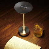 Darrahopens Home & Garden > Lighting > Table Lamps Cordless Table Lamp, Dimmable, Metal, USB Rechargeable