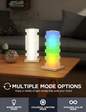 Darrahopens Home & Garden > Lighting > Table Lamps Customizable RGB Cube Lamp: USB-Powered LED Tower Light for Australian Gamerooms, Bedrooms & Room Decor