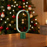 Darrahopens Home & Garden > Lighting > Table Lamps Green Magnetic Balance LED Table Lamp: USB-Powered, Dimmable Eye-Care Light with Award-Winning Design for Australian Homes & Offices