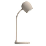 Darrahopens Home & Garden > Lighting > Table Lamps Kreafunk Ellie Lamp W/ Qi Charger And Bluetooth Speaker - Ivory Sand