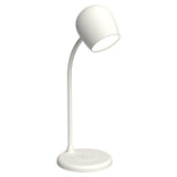 Darrahopens Home & Garden > Lighting > Table Lamps Kreafunk Ellie Lamp W/ Qi Charger And Bluetooth Speaker - White