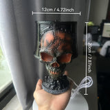 Darrahopens Home & Garden > Lighting > Table Lamps Lava Skull Lamp USB Halloween Night Light