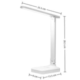 Darrahopens Home & Garden > Lighting > Table Lamps Led Desk Lamp, Eye-caring Touch Control Table Lamp With 3 Color Modes, Dimmable Reading Lamp With USB Charging Port,25.5*28.5*9cm In Australia - Darrahopens