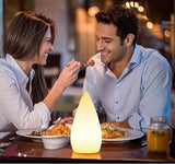 Darrahopens Home & Garden > Lighting > Table Lamps Rechargeable LED Sauna Lamp Wireless Dimmable with Remote Control 16 RGB Colors IP54 Waterproof White Outdoor Table Lamp for Bedside-TL