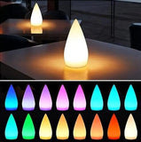 Darrahopens Home & Garden > Lighting > Table Lamps Rechargeable LED Sauna Lamp Wireless Dimmable with Remote Control 16 RGB Colors IP54 Waterproof White Outdoor Table Lamp for Bedside-TL
