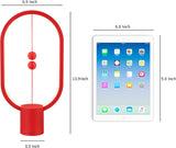 Darrahopens Home & Garden > Lighting > Table Lamps Red Magnetic Balance LED Table Lamp: USB-Powered, Dimmable Eye-Care Light with Award-Winning Design for Australian Homes & Offices