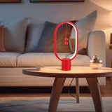 Darrahopens Home & Garden > Lighting > Table Lamps Red Magnetic Balance LED Table Lamp: USB-Powered, Dimmable Eye-Care Light with Award-Winning Design for Australian Homes & Offices