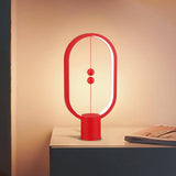 Darrahopens Home & Garden > Lighting > Table Lamps Red Magnetic Balance LED Table Lamp: USB-Powered, Dimmable Eye-Care Light with Award-Winning Design for Australian Homes & Offices