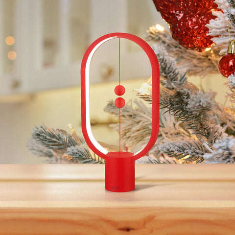 Darrahopens Home & Garden > Lighting > Table Lamps Red Magnetic Balance LED Table Lamp: USB-Powered, Dimmable Eye-Care Light with Award-Winning Design for Australian Homes & Offices