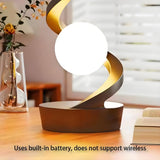 Darrahopens Home & Garden > Lighting > Table Lamps Rotating Levitating Night Light with RGB Colors & Wireless Charging: 1-Second Palm-Activated Spin, Motion-Sensing – Futuristic Lighting for Australian Bedrooms & Offices
